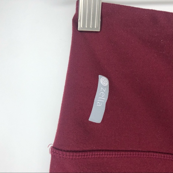 ZELLA women’s pomegranate Drama crop leggings XS - Picture 7 of 9